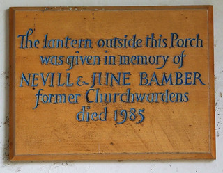 Nevill & June Bamber