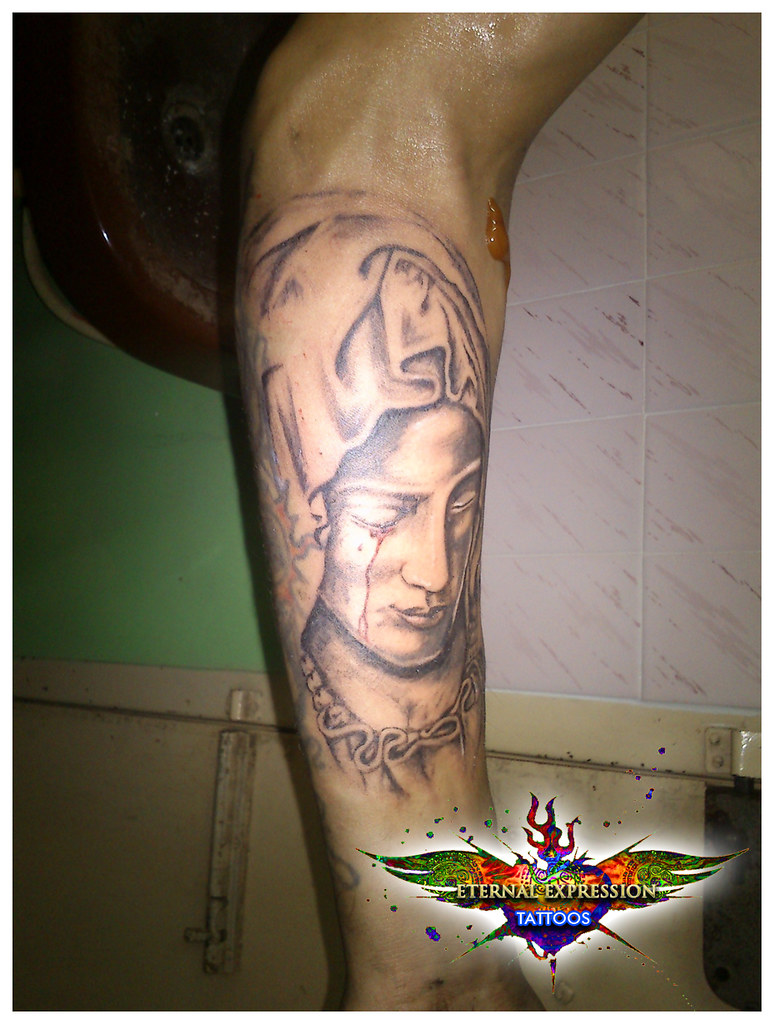 virgin mary tattoo bangalore - Tattoo artist Veer Hegde | Flickr