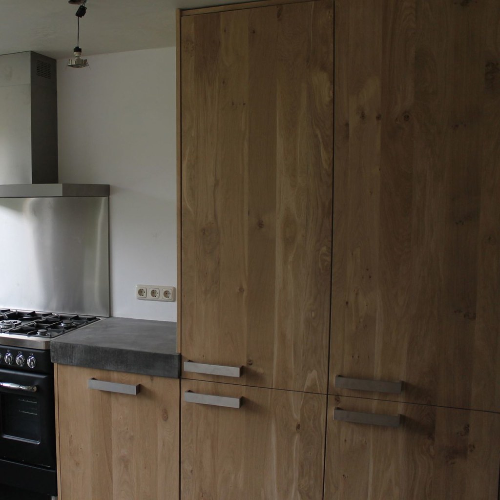 Ongekend Massief eiken houten keuken met ikea keuken kasten door Ko… | Flickr ZB-28