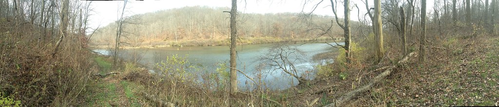 Heron Trail [Orange], near Star Party at Hillman State Park