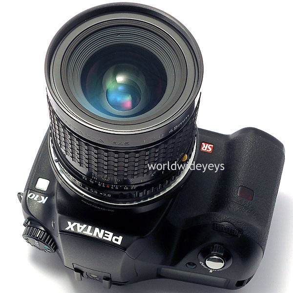 ペンタックスK10D, smcペンタックス-A 45mm F2.8
