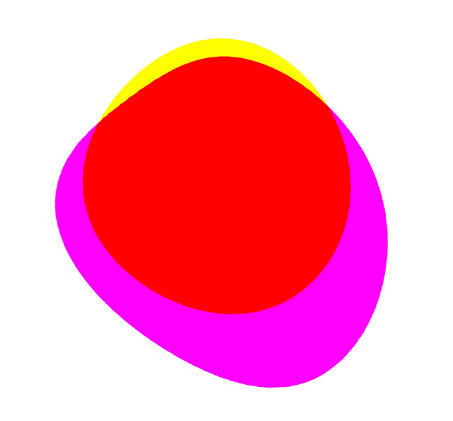 Venn diagram: Consensus red