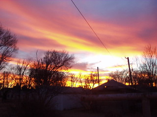 Sunset Western Kansas