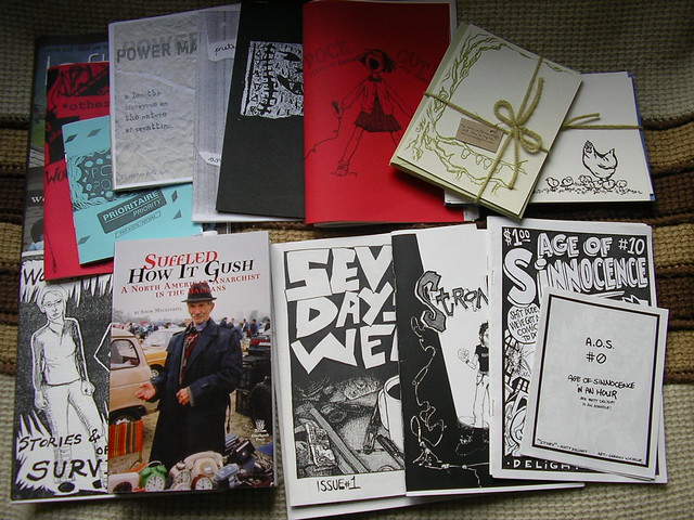 Zines from the SF Zine Fest
