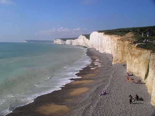 Book 2, Walk 28, Seaford to Eastbourne The Seven Sisters from Birling Gap, 23 Sept 2006