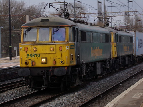 Freightliner Class 86 86610 and 86609 | Kat's Transport Photography ...