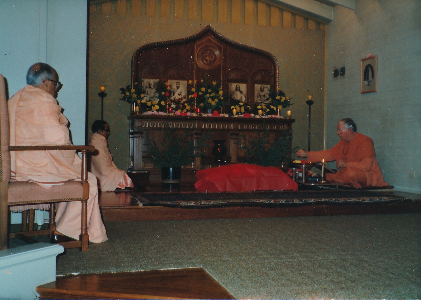 Swami Shraddhananda Swami Pramathananda Swami Ganeshananadananda Sri Ramakrishna Birthday