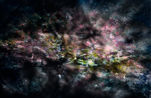 cosmictragedy hss icm intentionalcameramovement abstract color cosmic cosmicnature digitalart doubleexposure impression leaves manipulation nature raindrops space