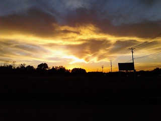 Sunset clouds