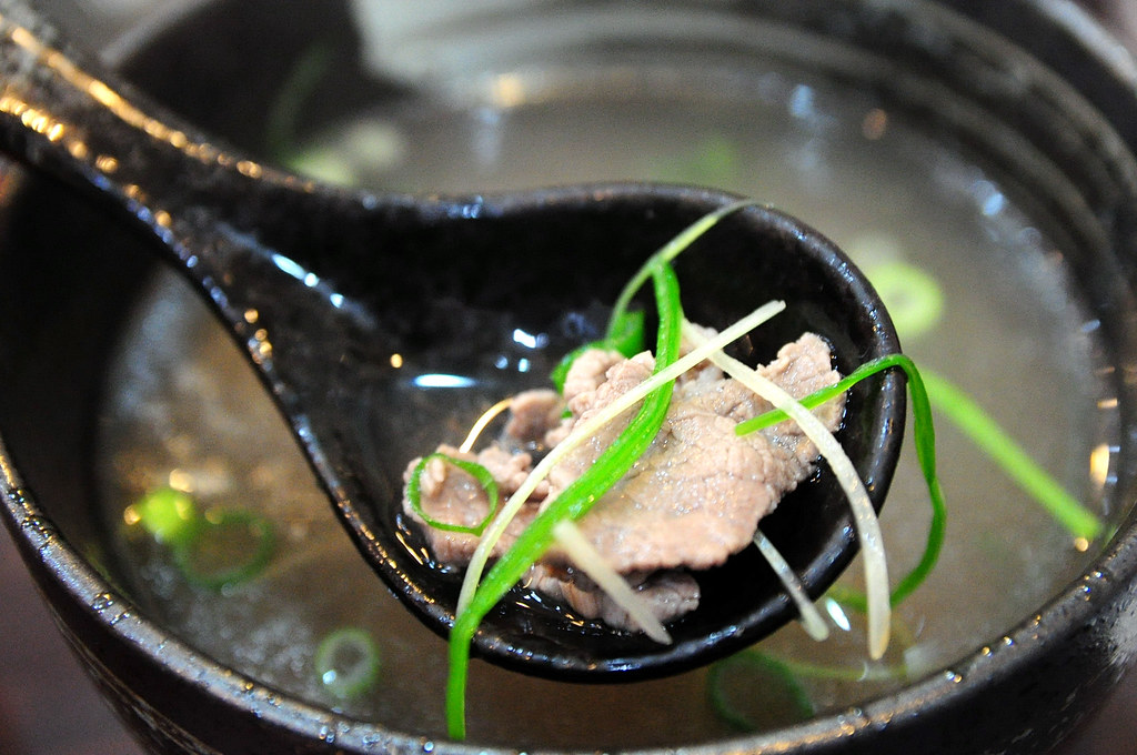 鈜景牛肉 - 刺身牛肉湯(小) 鮮嫩肉片