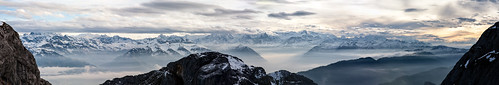 sunset panorama mountains alps clouds montagne alpes switzerland swiss luzern panoramic pilatus alpen lucerne gebirge casw fwdc13 caswgala