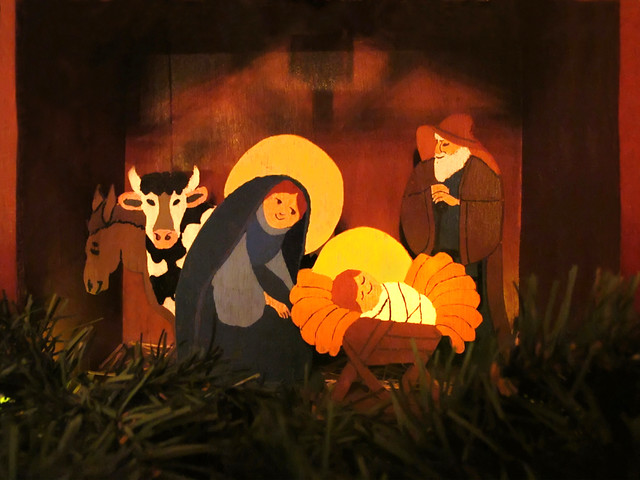 Holy Family in the Stable * MERRY CHRISTMAS to all my flickr friends*