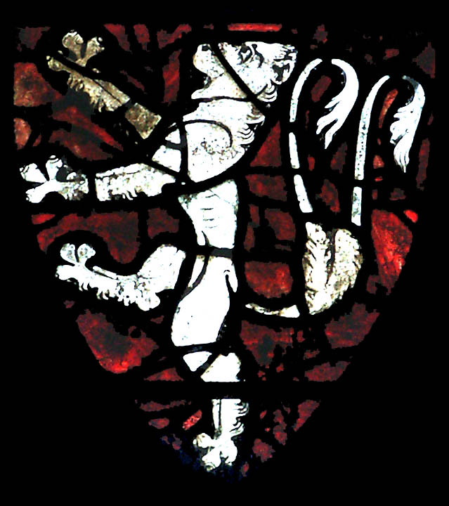 Arms of Simon V de Montfort? | This coat of arms in the chur… | Flickr