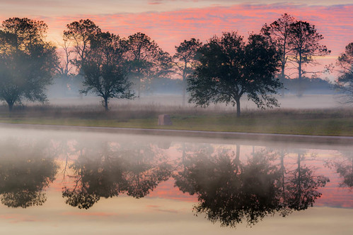 mist monument water pool fog sunrise dawn san day texas houston historic 20 jacinto battleground sanjacintomonument top20texas bestoftexas yahooweatherproject