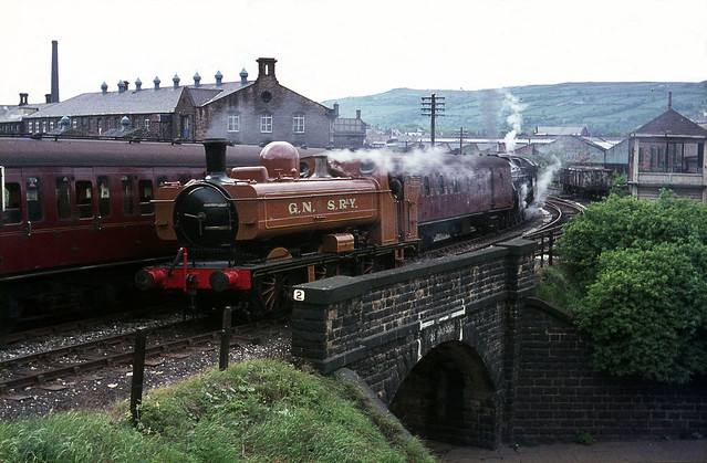 Keighley and Worth Valley Railway, Steam Tank Locomotive for the Railway Children 1970s