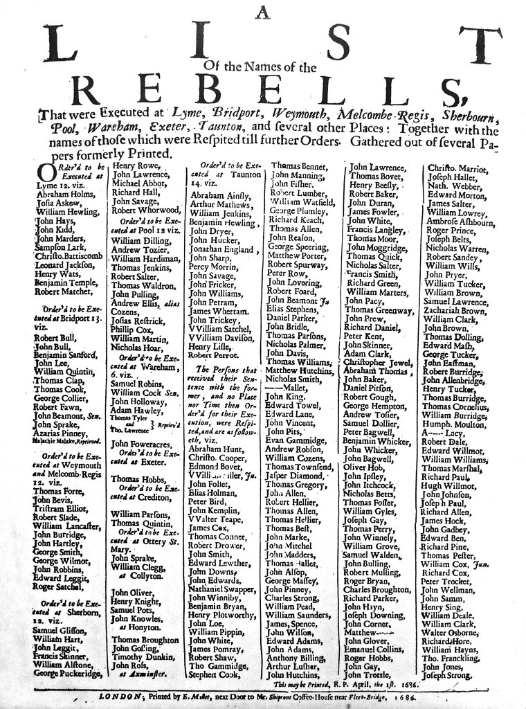 A List Of The Names Of The Rebels A List Of The Names Of T Flickr