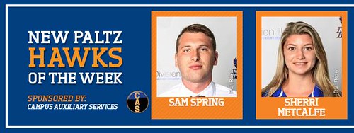 Congrats to Sam Spring (MSOC) and Sherri Metcalfe (WXC) who were named CAS Hawks of the Week!