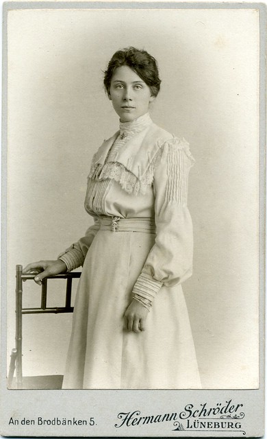 CDV Portrait of a young woman - Germany - c.1905