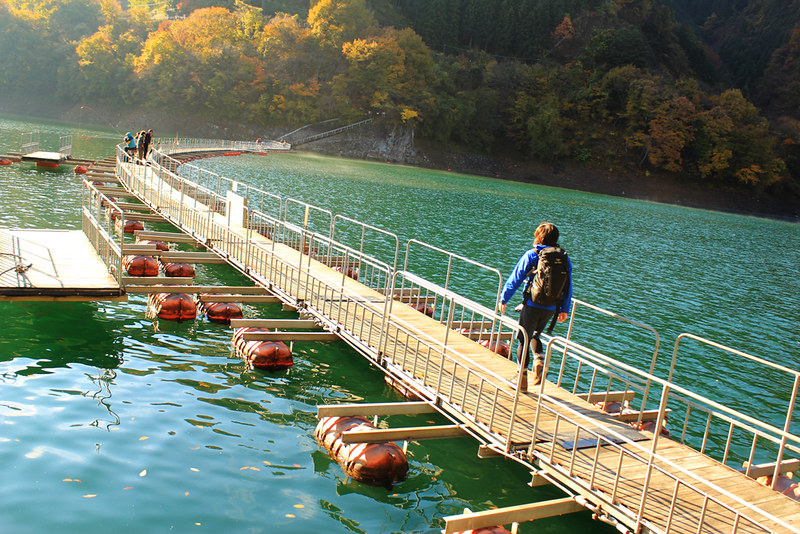 三頭山の浮橋