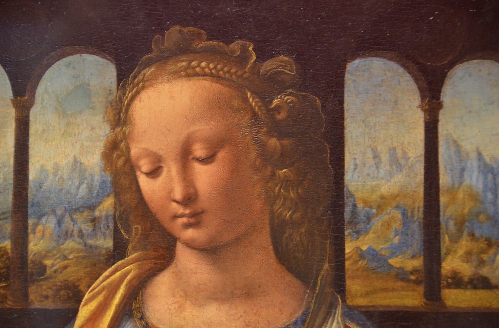 Leonardo da Vinci - Madonna of the Carnation. 1473