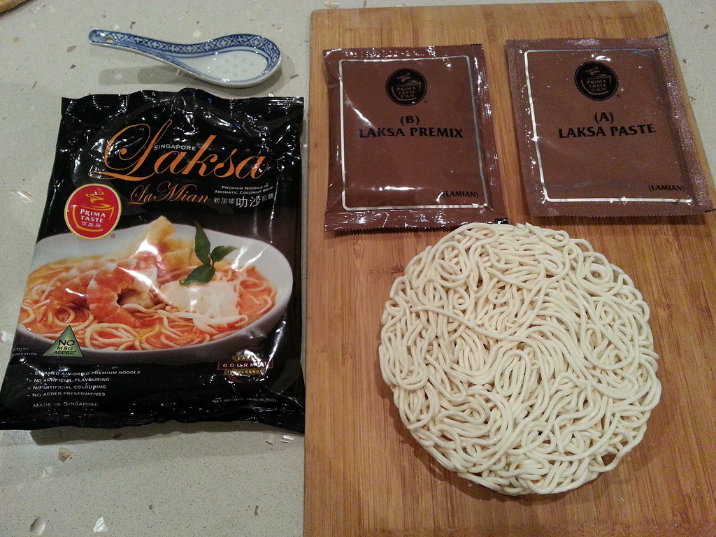 Package contents - Prima Taste Singapore Laksa La Mian | Flickr