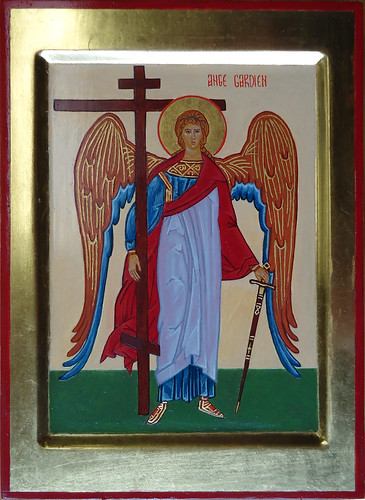 2016 Icône du saint Ange Gardien - The Holy Gardian Angel Icon. Main de - Hand of : Fadia Hamati | by Périchorèse-iconographie