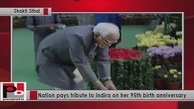 Country pays homage to Indira Gandhi
