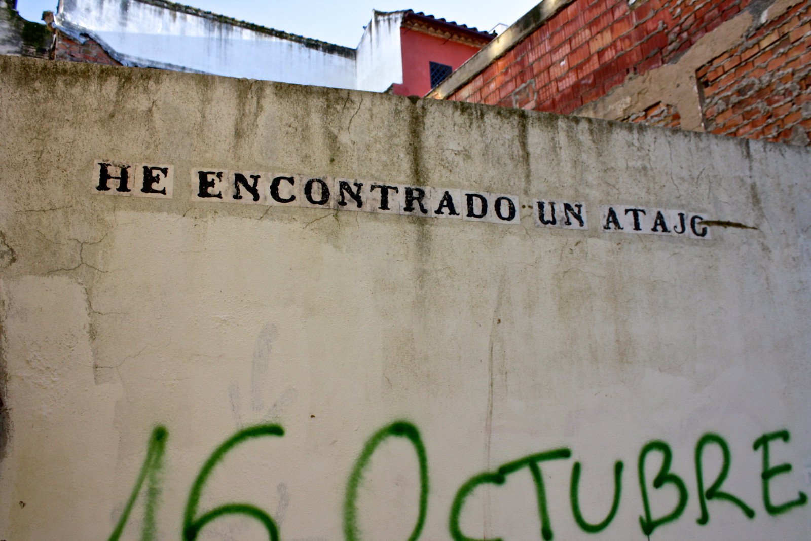 Graffiti from the callejero pirata of Córdoba, Spain