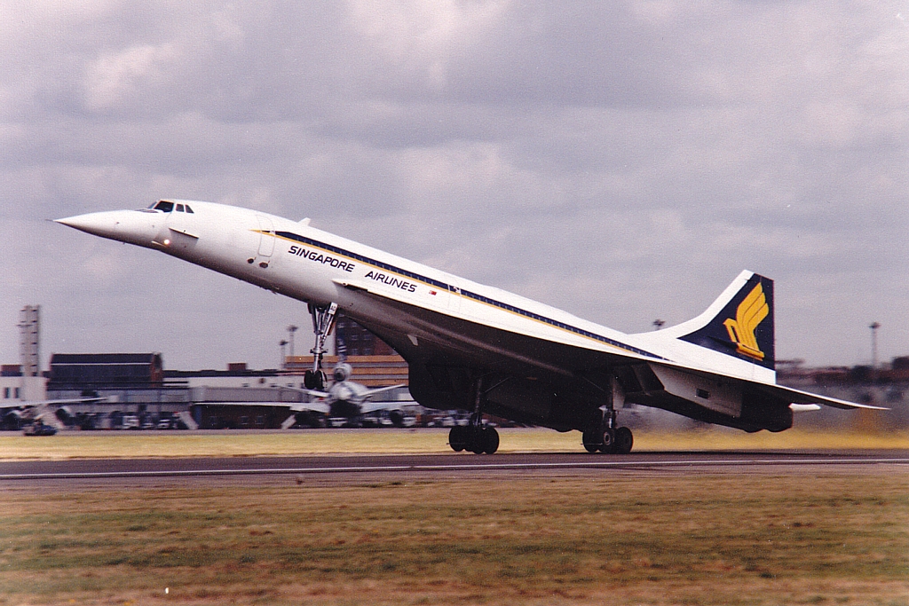 Concorde G-BOAD London Heathrow