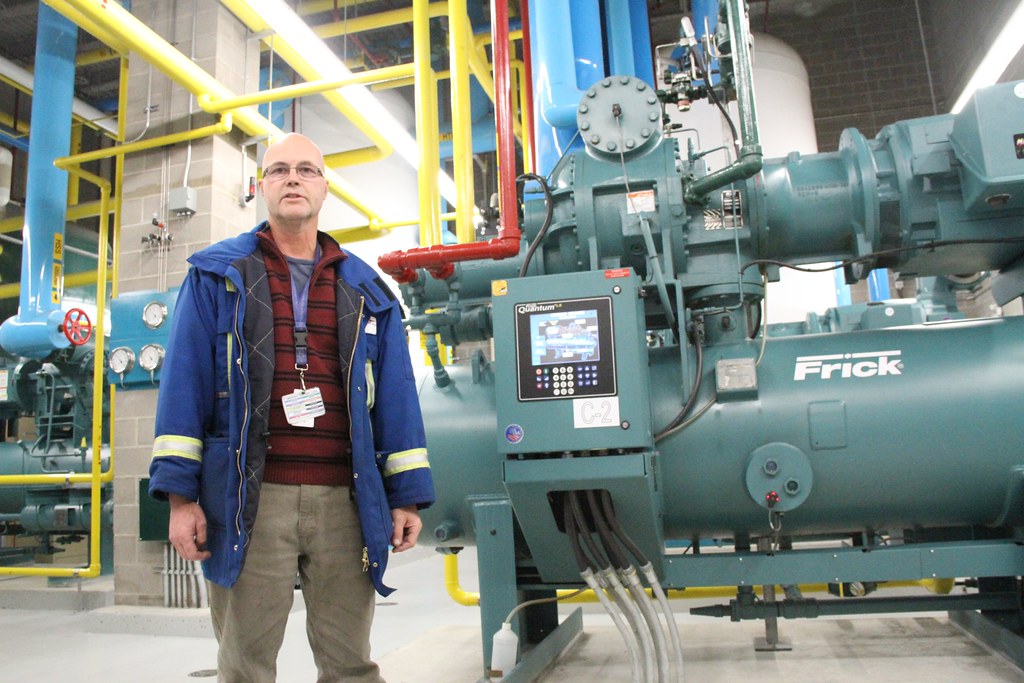 Radford Fisk explains how the ammonia refrigeration system… | Flickr