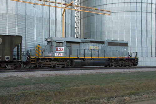 ILSX 1341 | one of the two switchers at the grain elevator i… | Flickr