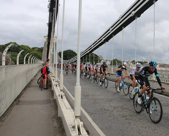 Clifton Suspension Bridge, Tour of Britain Cycling 2016