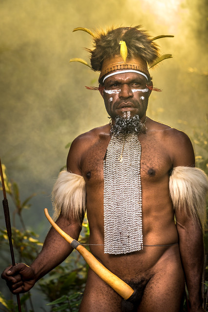 The Dani's Tribal Chief of Suroba Village