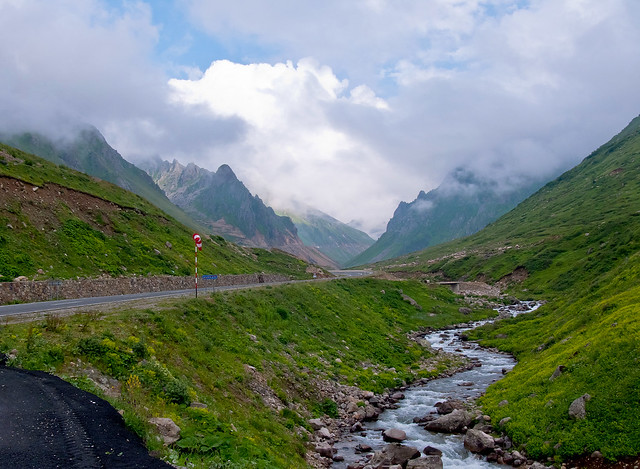 The road through Kackar Mountain