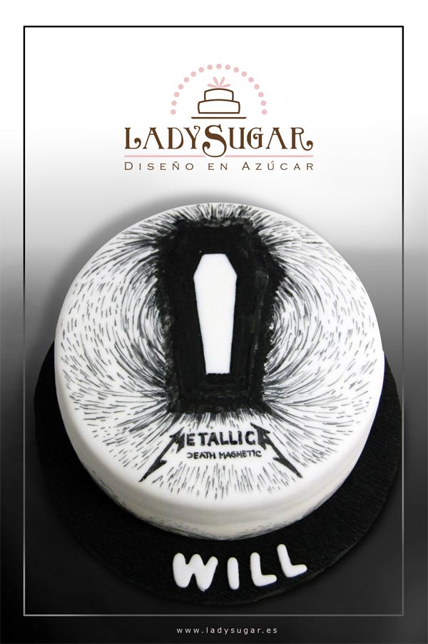Metallica Death Magnetic cake