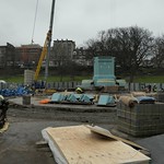 Ross Fountain building site