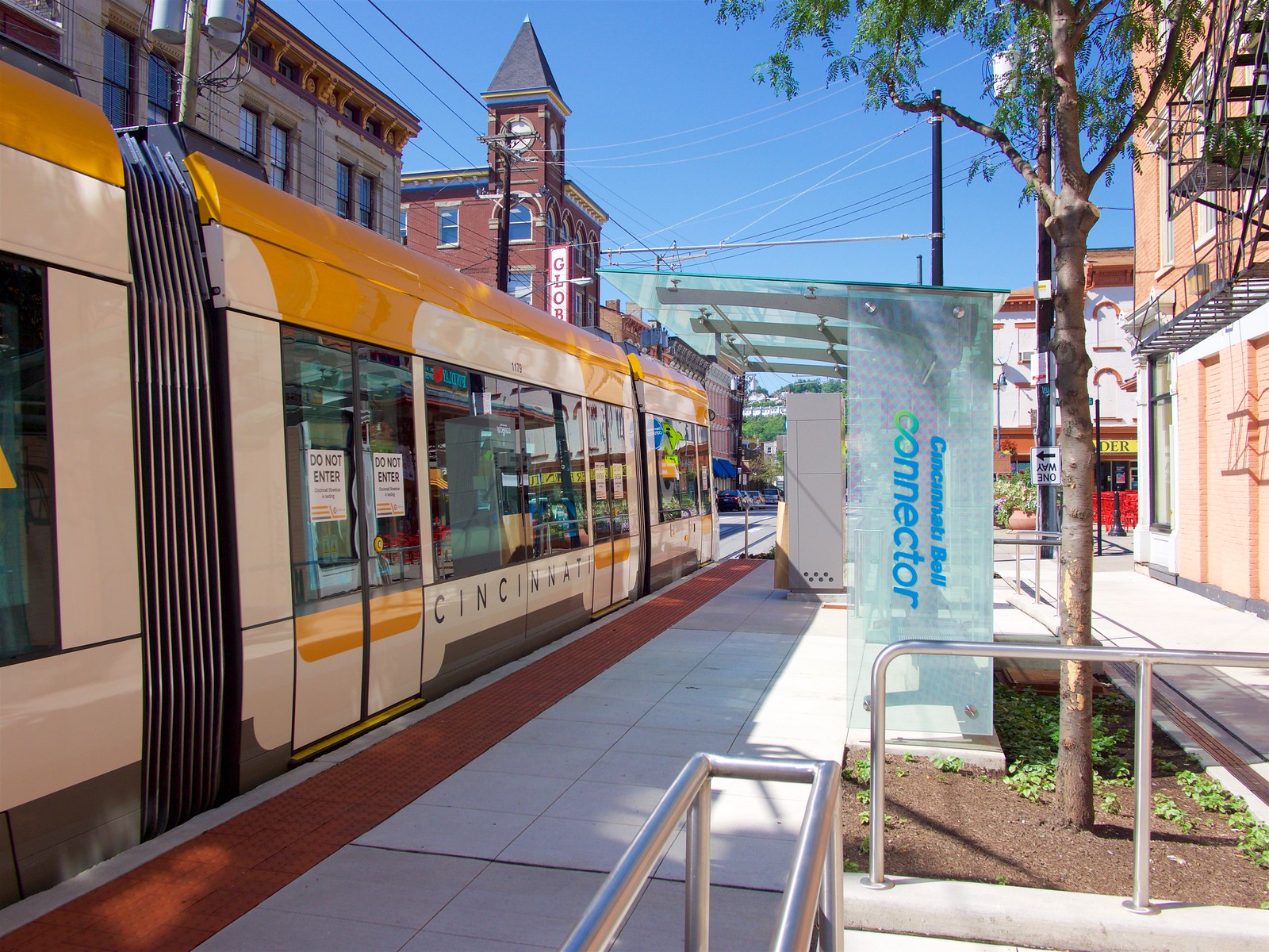 Streetcar at Connector Station