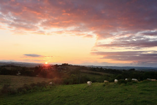 Sunset at Meath Hill
