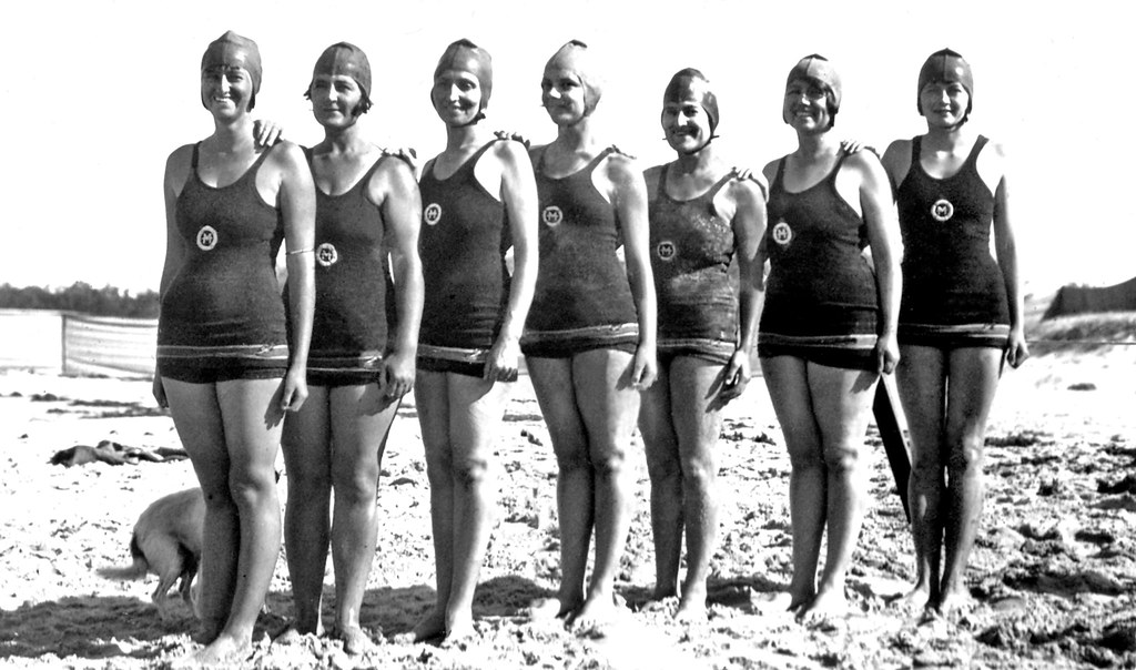 Life Saving Squad, Mooloolaba, January 1931