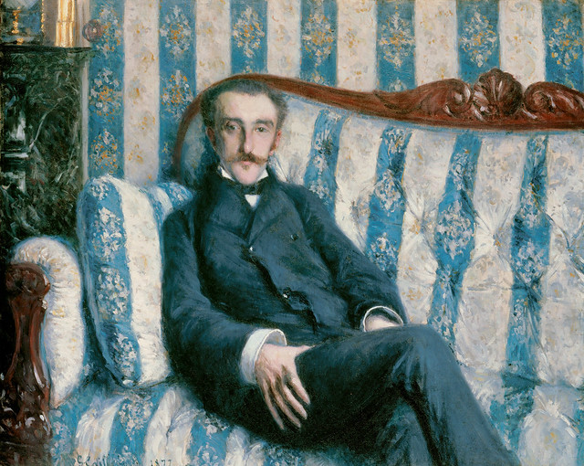 Caillebotte - Portrait Monsieur R... [1877]