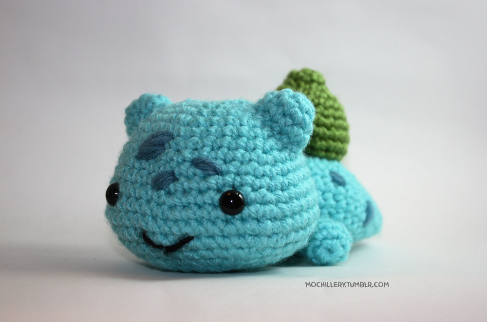 Bulbasaur v2 (crochet amigurumi)