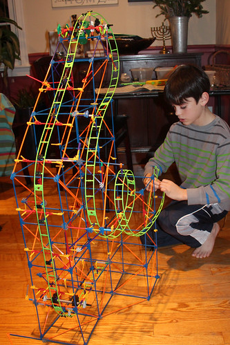 help, my nine year old boy is addicted to K'NEXting, pleas… | Flickr