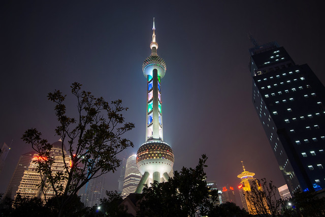 Oriental Pearl Tower (Night)