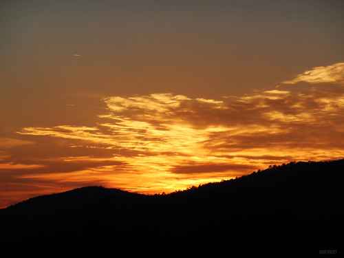 sunset clouds orangesunset mountainsunset