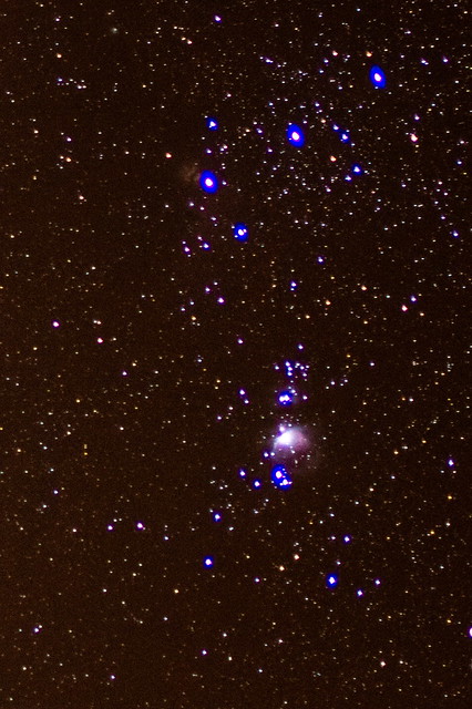 Orion and Flame Nebulae