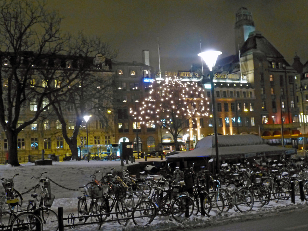 Winter night in Malmö