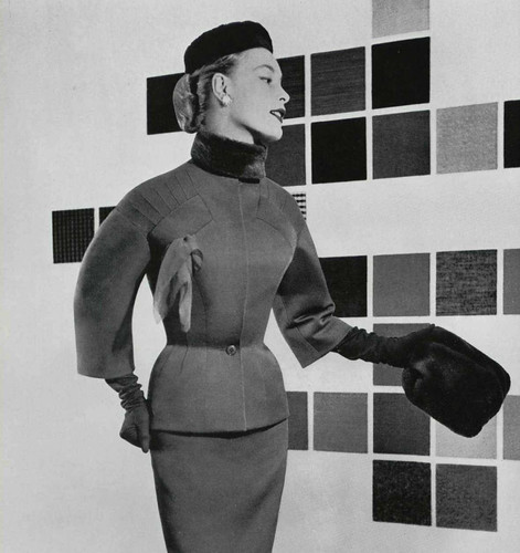tailleur 1953 | L'officiel de la mode 1953 tailleur Jacques ...