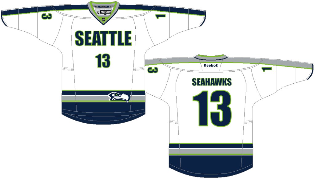 seahawks hockey jersey