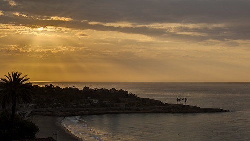 españa spain tarragona sunrise morning landscape sun clouds 16x9 goldenhour sunrays hdr