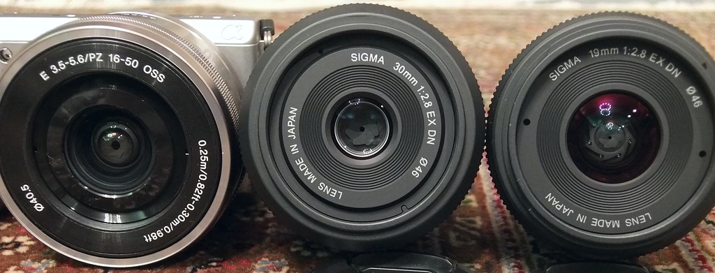 SIGMA "30mm F2.8 EX DN" "SIGMA 19mm F2.8 EX DN" SONY "E PZ… | Flickr
